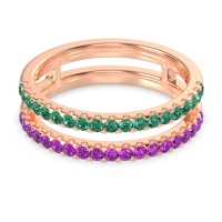 Double Row Classic Aave Band