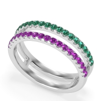 Double Row Classic Aave Band