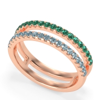 Double Row Classic Aave Band