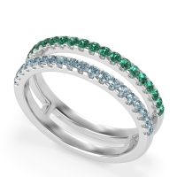 Double Row Classic Aave Band