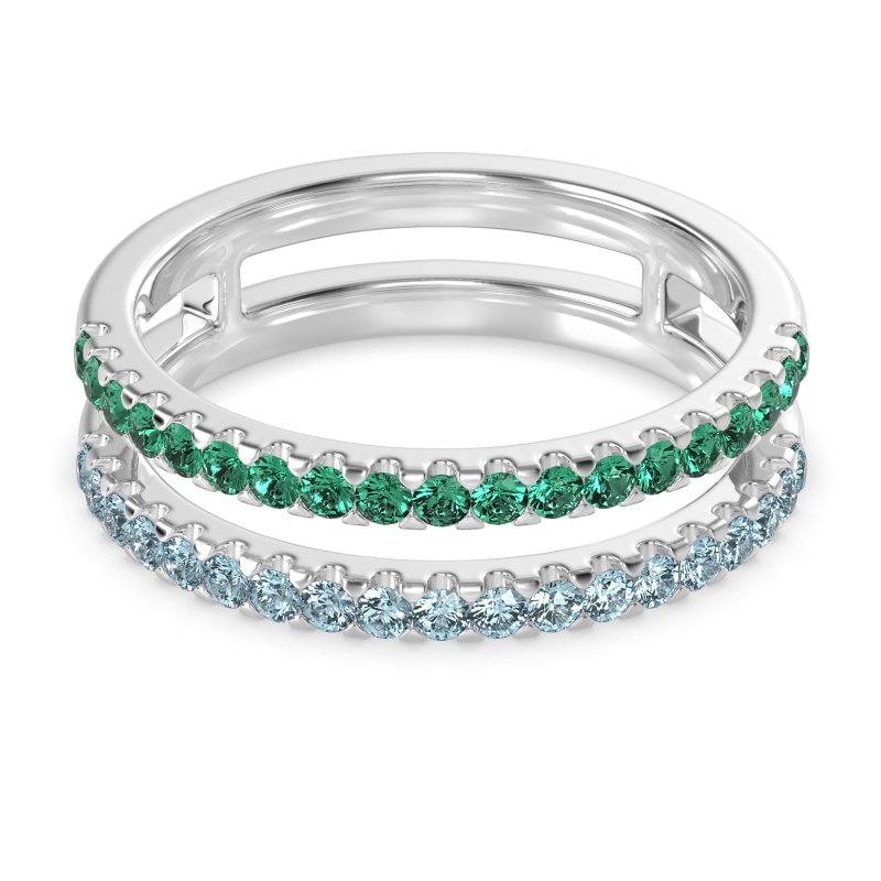 Double Row Classic Aave Band