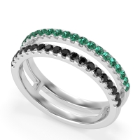 Double Row Classic Aave Band