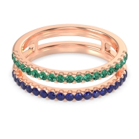 Double Row Classic Aave Band