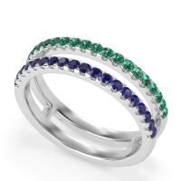 Double Row Classic Aave Band