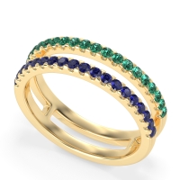 Double Row Classic Aave Band