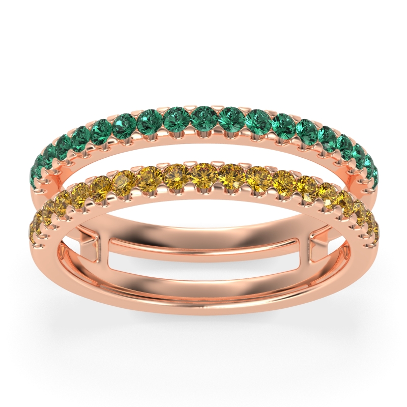 Double Row Classic Aave Band