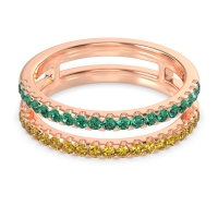 Double Row Classic Aave Band