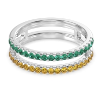 Double Row Classic Aave Band