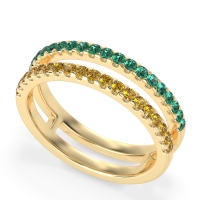 Double Row Classic Aave Band