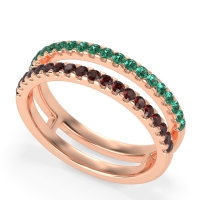 Double Row Classic Aave Band