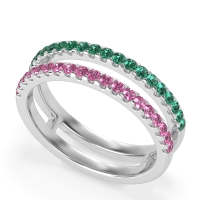 Double Row Classic Aave Band