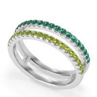 Double Row Classic Aave Band