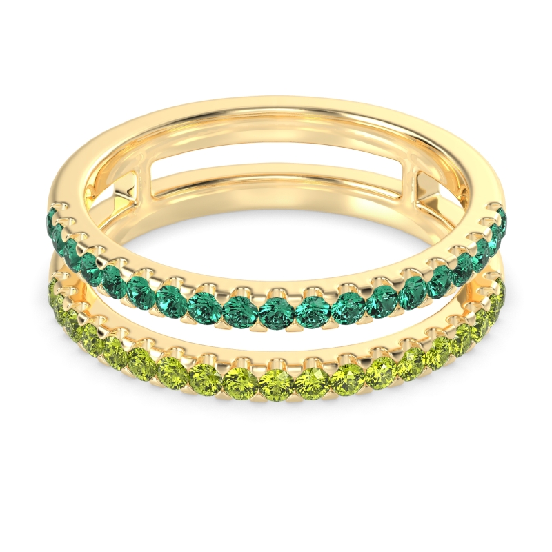 Double Row Classic Aave Band