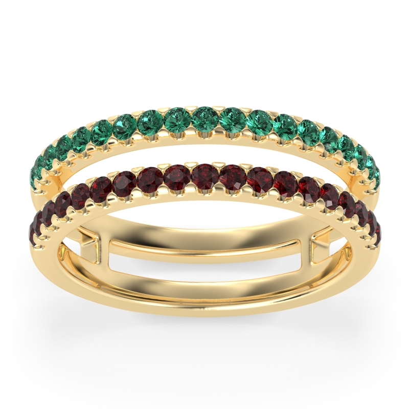 Double Row Classic Aave Band