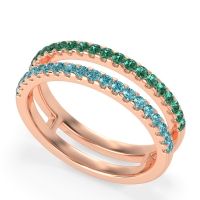Double Row Classic Aave Band