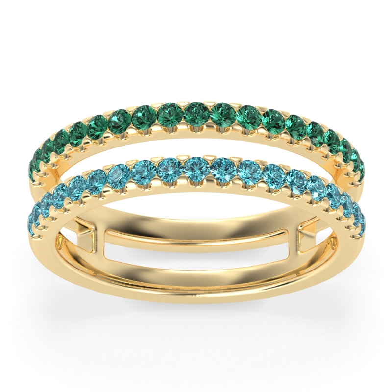 Double Row Classic Aave Band