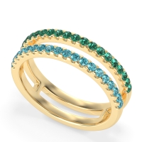 Double Row Classic Aave Band