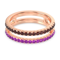 Double Row Classic Aave Band