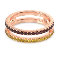 Double Row Classic Aave Band