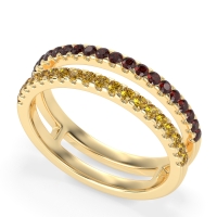 Double Row Classic Aave Band