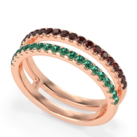 Double Row Classic Aave Band