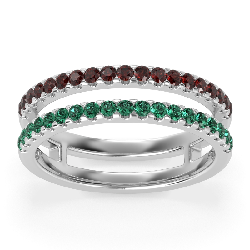 Double Row Classic Aave Band