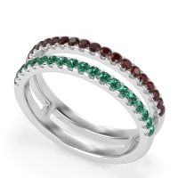 Double Row Classic Aave Band