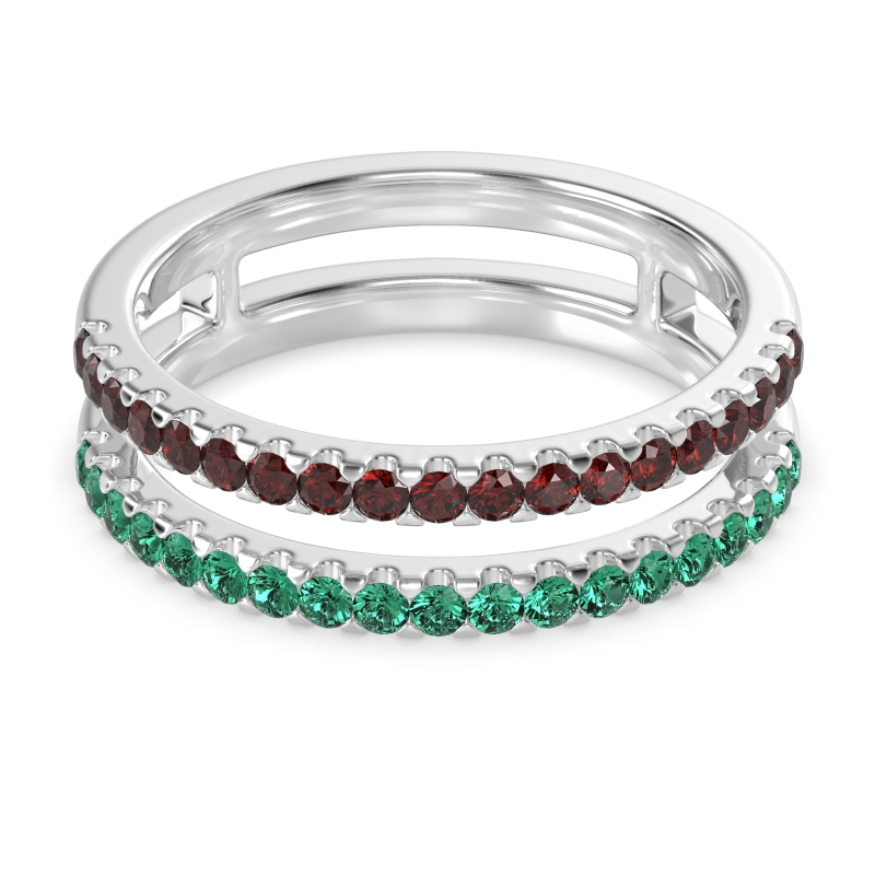 Double Row Classic Aave Band