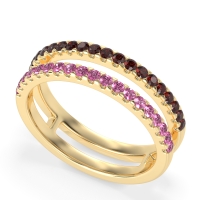 Double Row Classic Aave Band