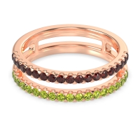 Double Row Classic Aave Band