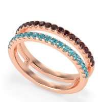 Double Row Classic Aave Band