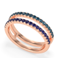 Double Row Classic Aave Band