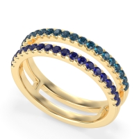 Double Row Classic Aave Band