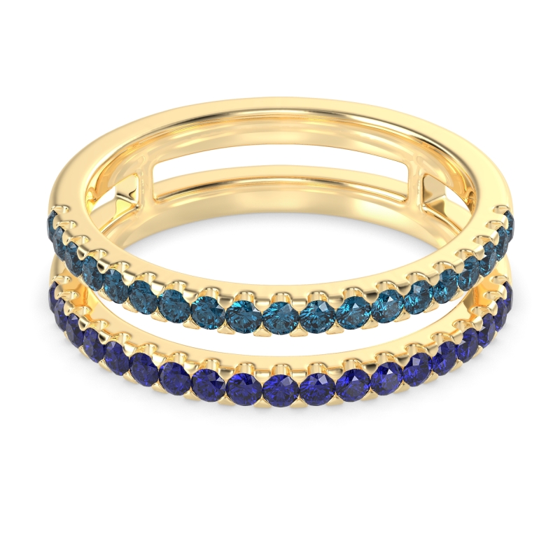 Double Row Classic Aave Band