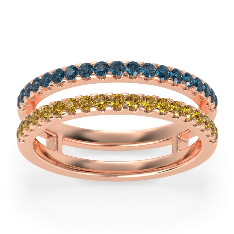 Double Row Classic Aave Band