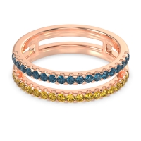 Double Row Classic Aave Band