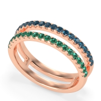 Double Row Classic Aave Band