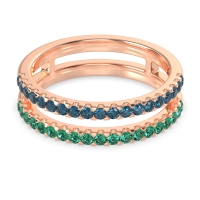 Double Row Classic Aave Band