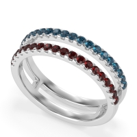 Double Row Classic Aave Band