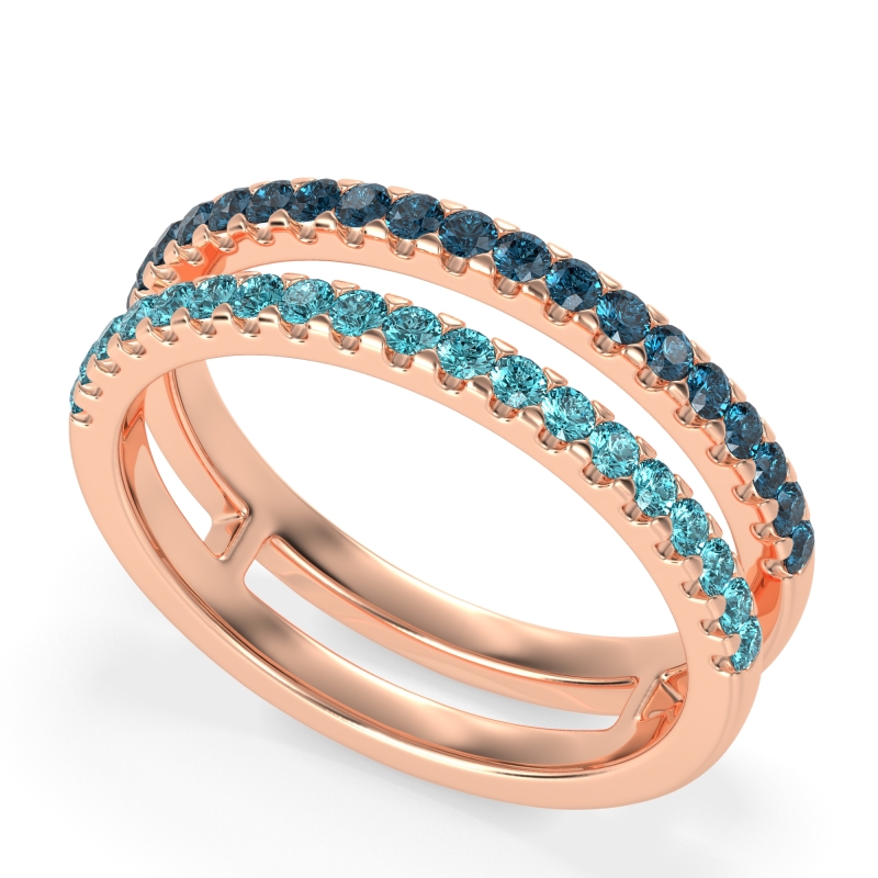 Double Row Classic Aave Band