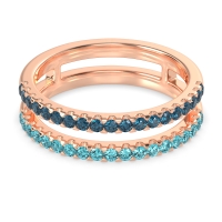 Double Row Classic Aave Band