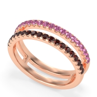 Double Row Classic Aave Band