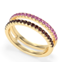 Double Row Classic Aave Band