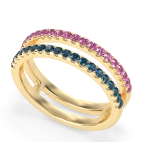 Double Row Classic Aave Band