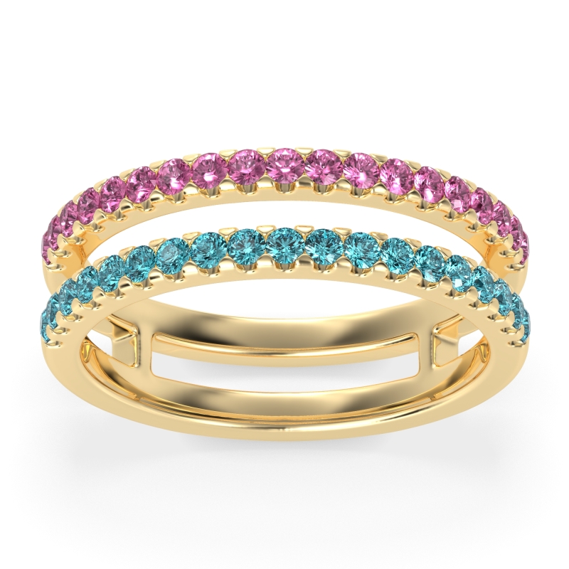 Double Row Classic Aave Band