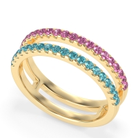 Double Row Classic Aave Band