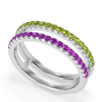 Double Row Classic Aave Band