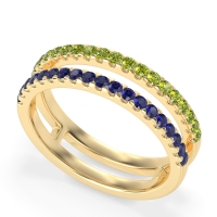 Double Row Classic Aave Band