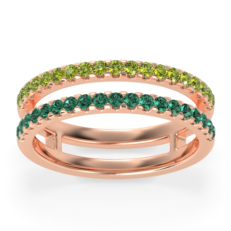 Double Row Classic Aave Band