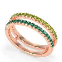 Double Row Classic Aave Band